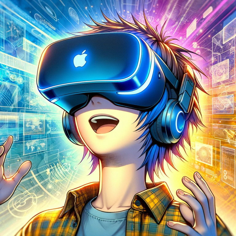 Apple Vision Pro headset